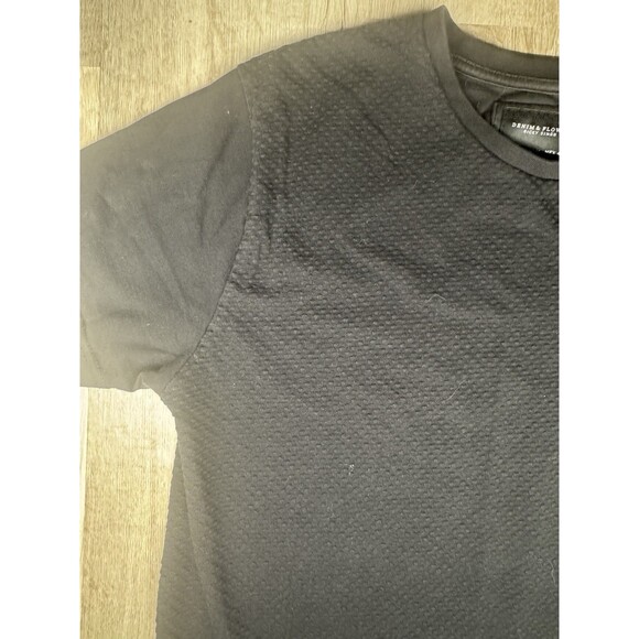 Denim & Flower Ricky Singh Black Shirt MEDIUM - Picture 3 of 5